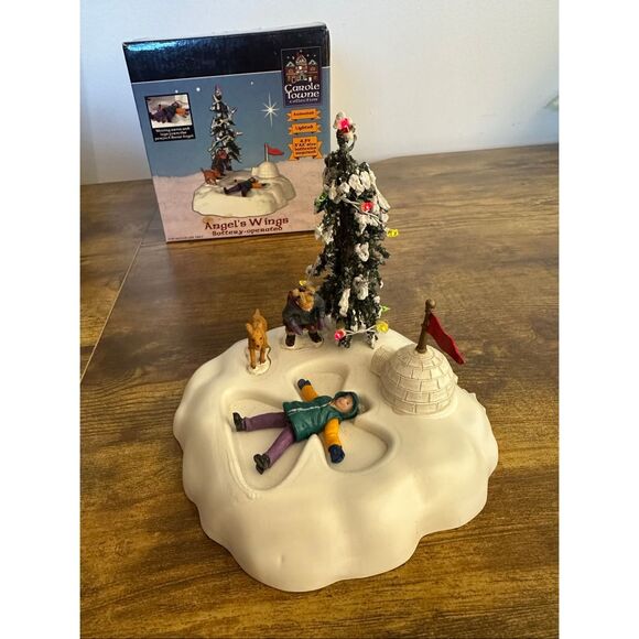 Lemax 2004 Angel’s Wings Lighted & Animated Accent Christmas Village Accent - Picture 2 of 13